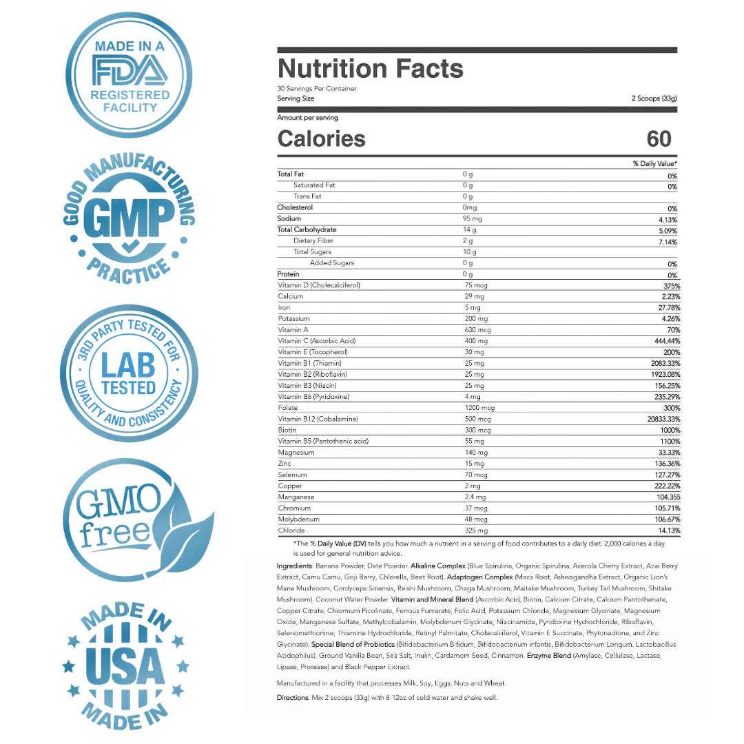 Elyxar Daily Superfood Complex
